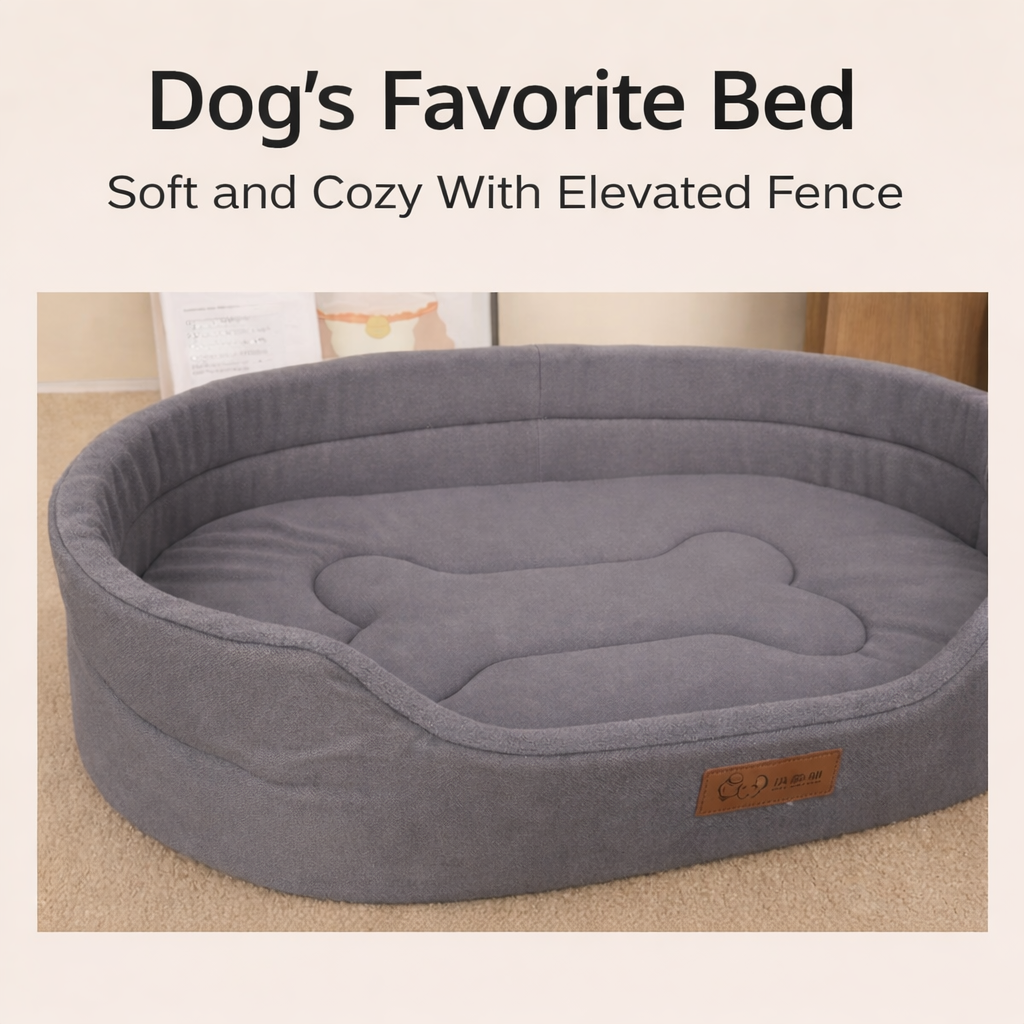 Soft & Cozy Pet Sofa Bed