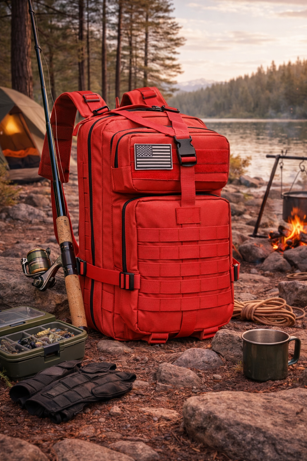 Multi-Purpose Hiking & Fishing Bag