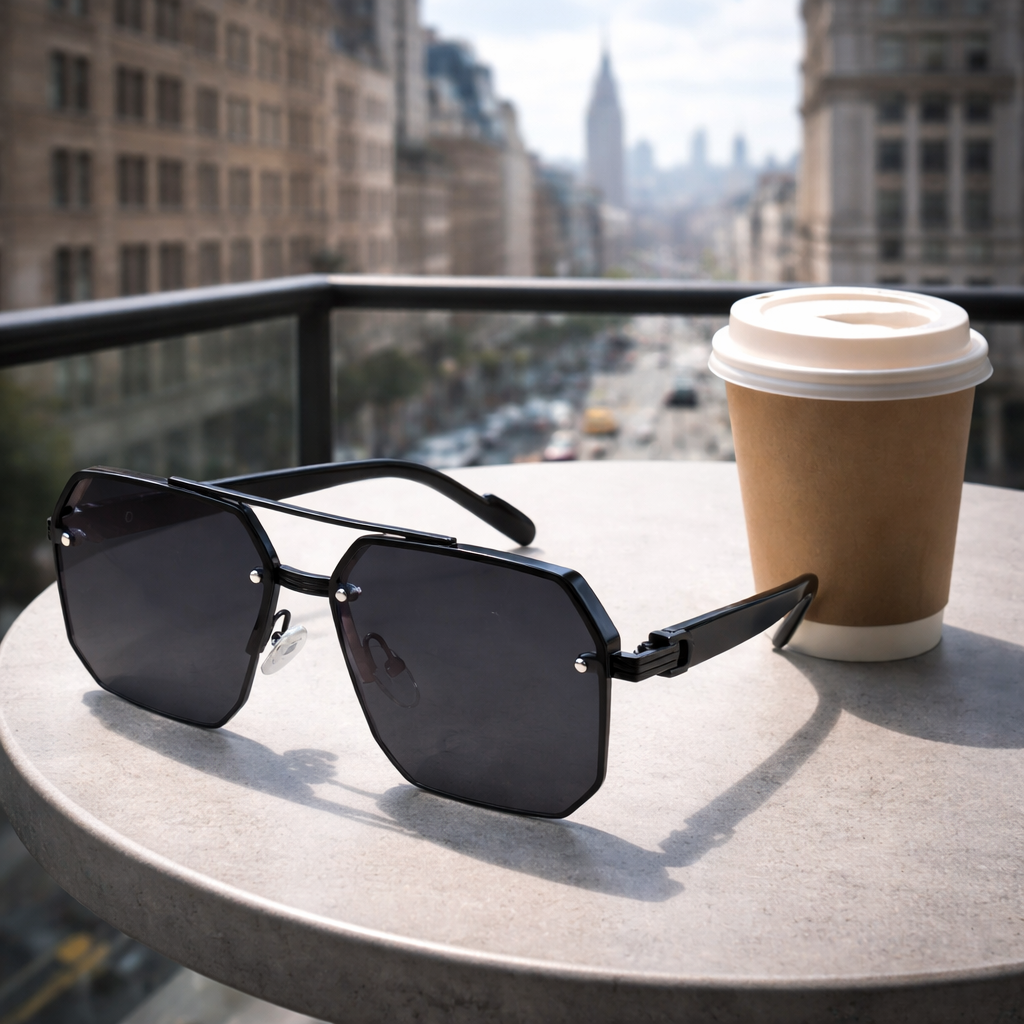Men’s Trendy Metal Sunglasses