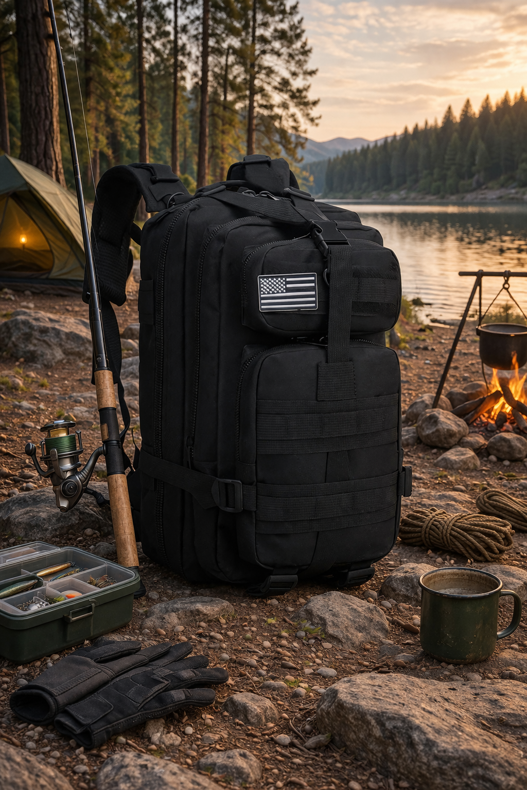 Multi-Purpose Hiking & Fishing Bag