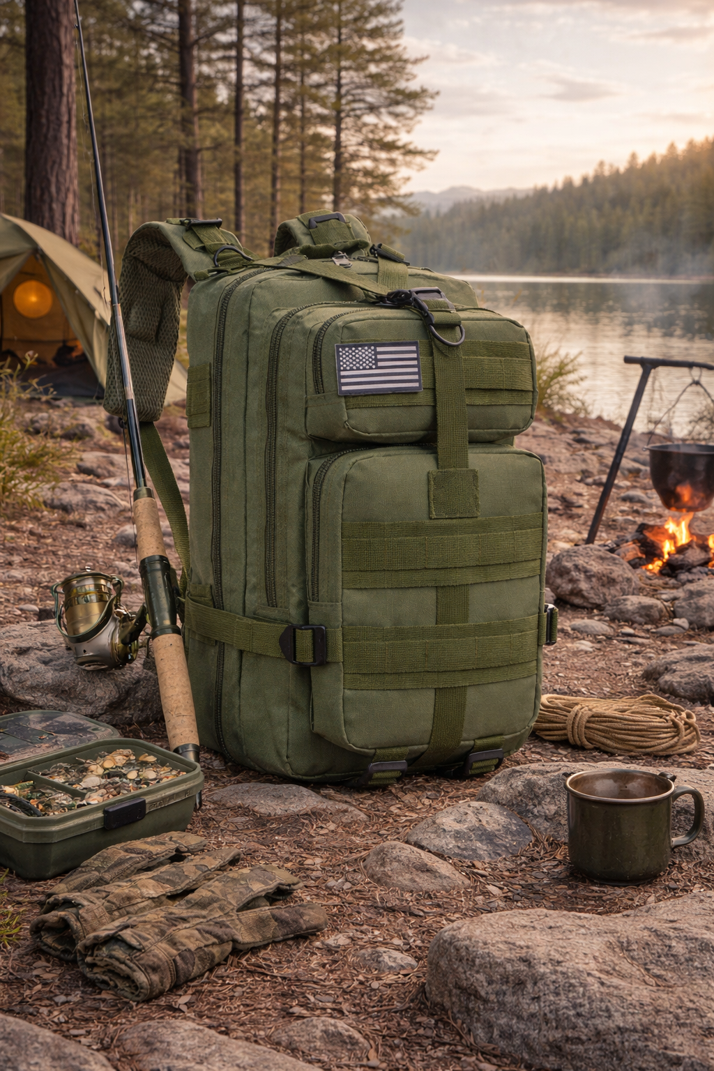 Multi-Purpose Hiking & Fishing Bag