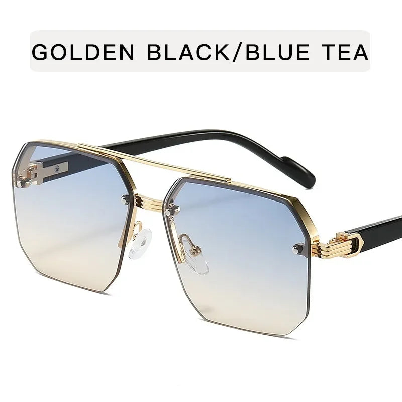 Men’s Trendy Metal Sunglasses