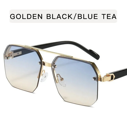 Men’s Trendy Metal Sunglasses