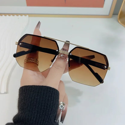 Men’s Trendy Metal Sunglasses