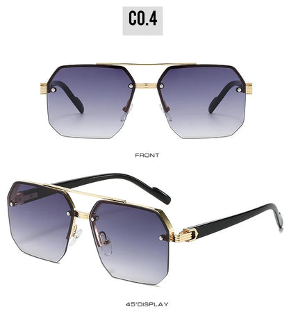 Men’s Trendy Metal Sunglasses