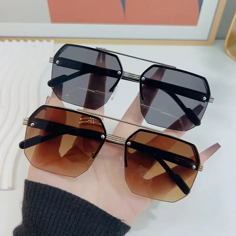 Men’s Trendy Metal Sunglasses