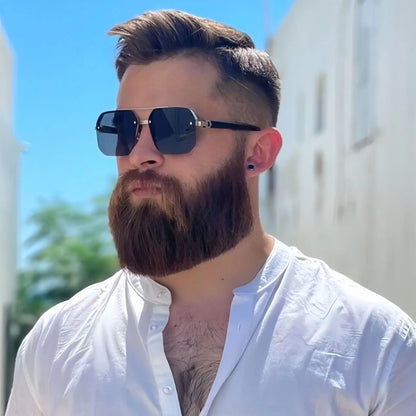 Men’s Trendy Metal Sunglasses