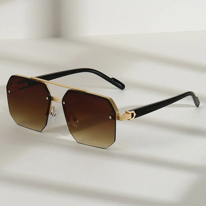 Men’s Trendy Metal Sunglasses