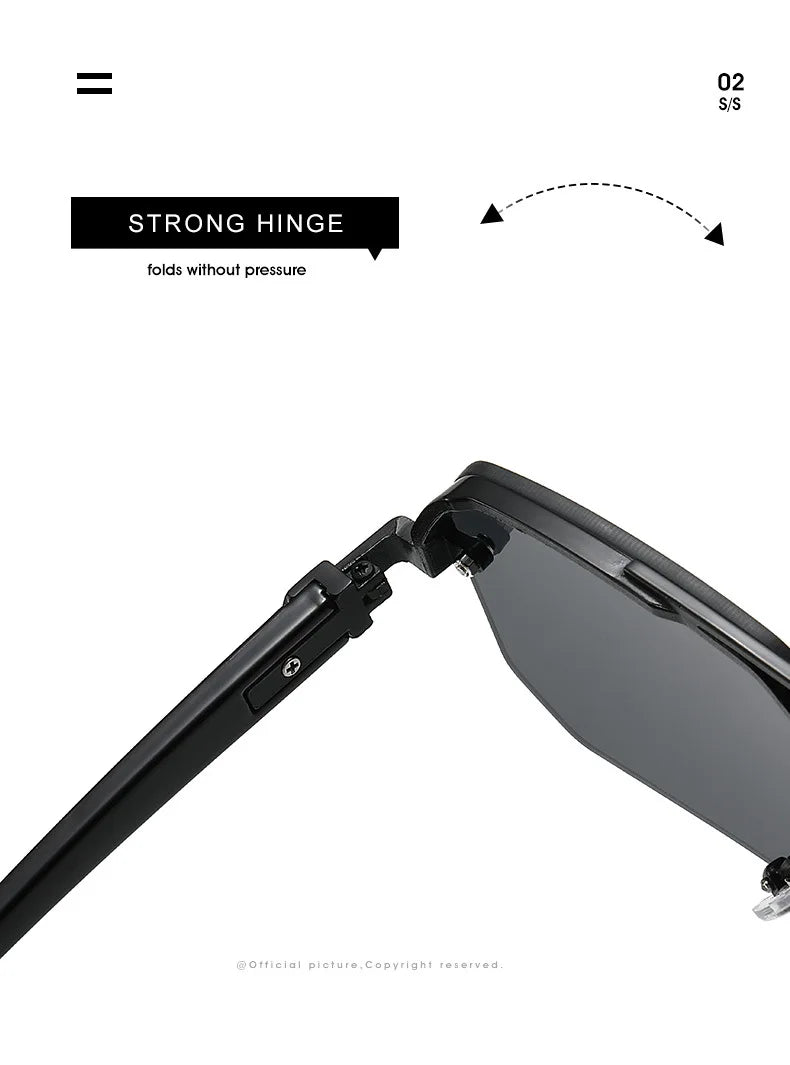 Men’s Trendy Metal Sunglasses