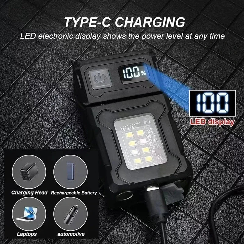 Mini USB LED Flashlight