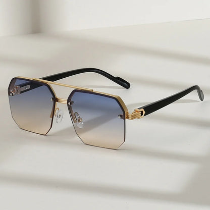 Men’s Trendy Metal Sunglasses