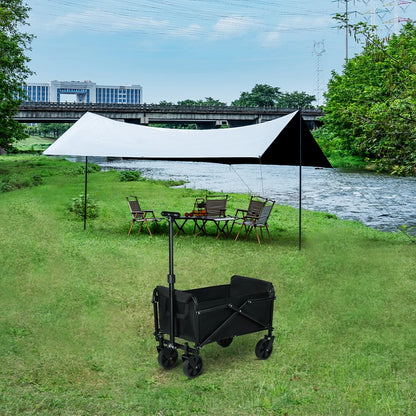 Durable & Folding Pull-Along Wagon