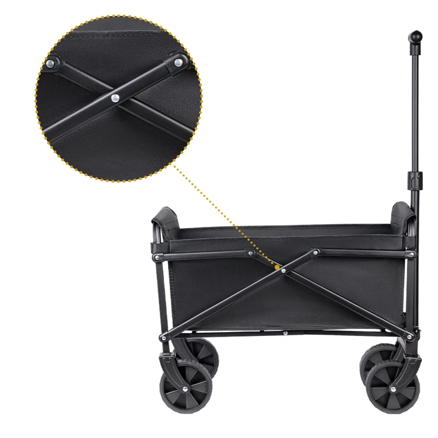 Durable & Folding Pull-Along Wagon
