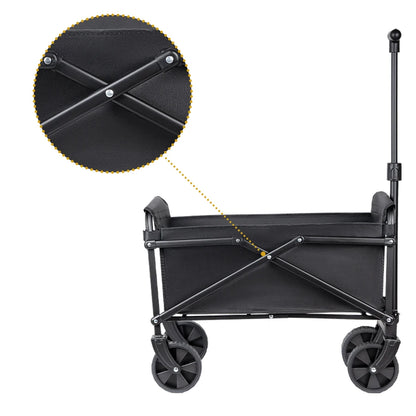Durable & Folding Pull-Along Wagon