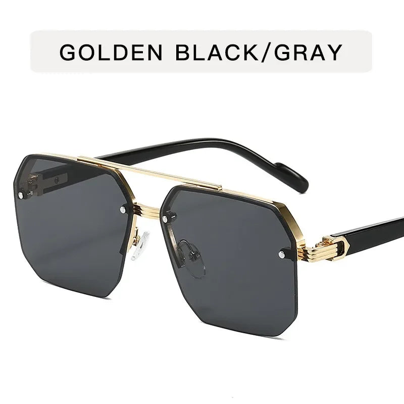 Men’s Trendy Metal Sunglasses