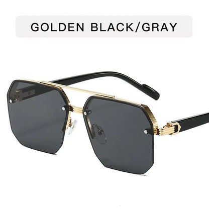 Men’s Trendy Metal Sunglasses