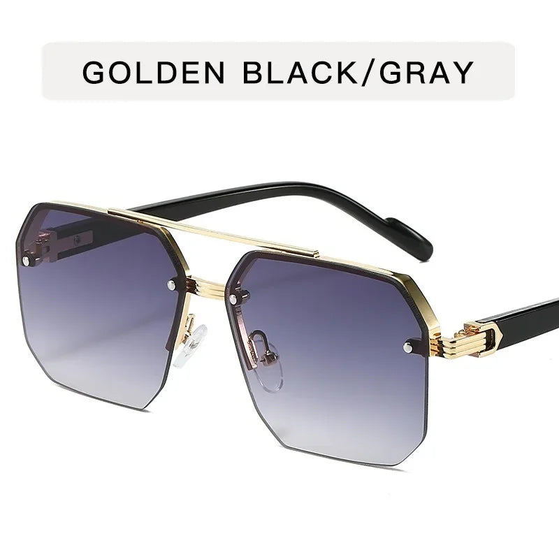 Men’s Trendy Metal Sunglasses