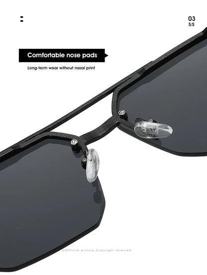 Men’s Trendy Metal Sunglasses