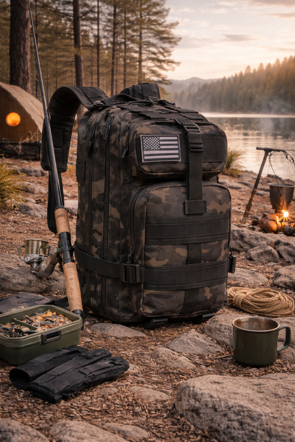 Multi-Purpose Hiking & Fishing Bag